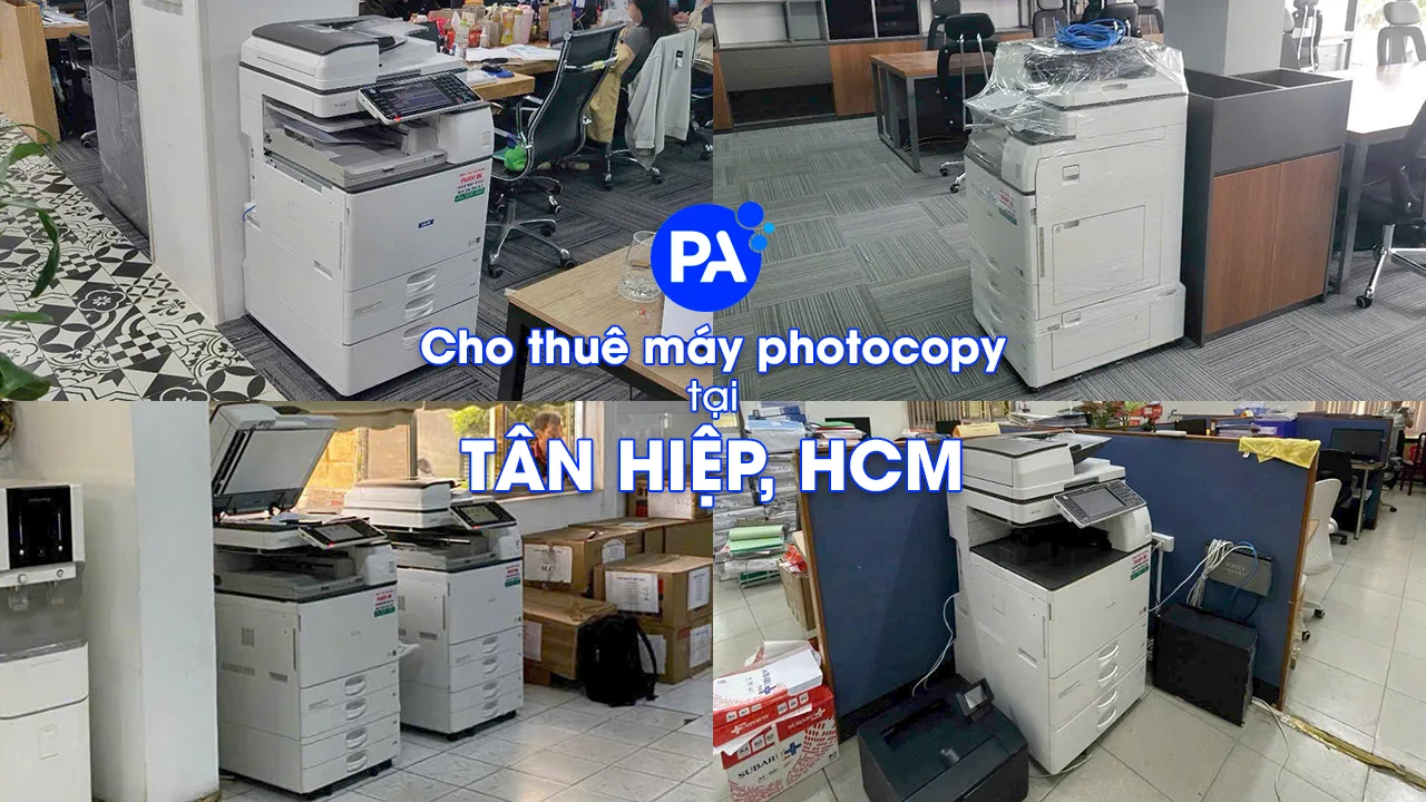Cho Thuê Máy Photocopy tại Tân Hiệp – Giá Rẻ, Uy Tín & Nhanh Chóng