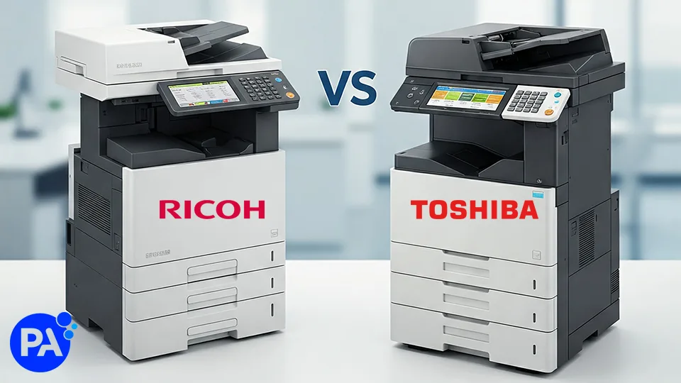 So sánh máy photocopy Ricoh và Toshiba, nên mua hãng nào?