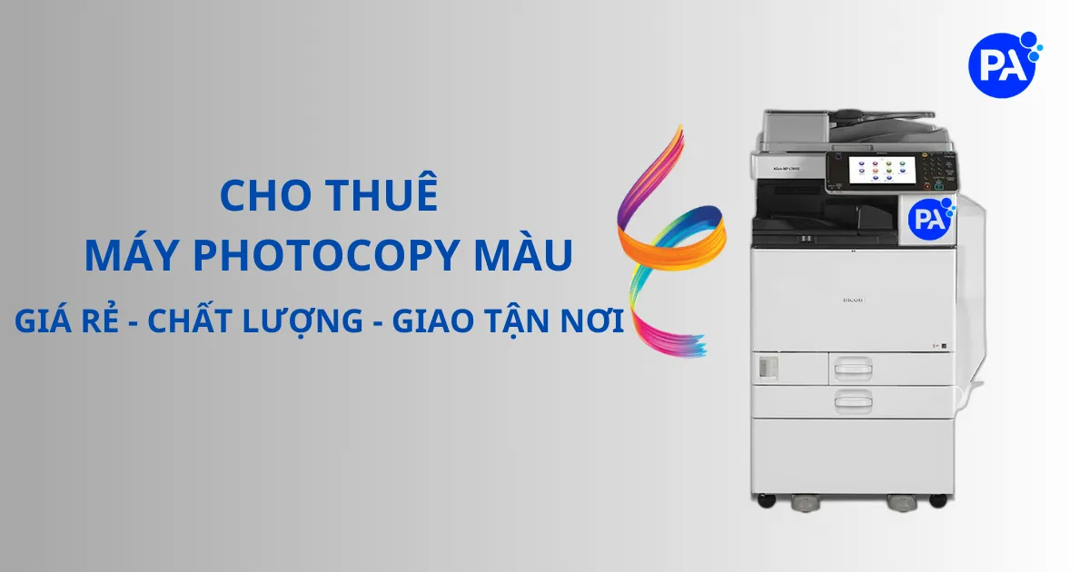 Dịch Vụ Cho Thuê Máy Photocopy Màu Uy Tín Tại Phước An