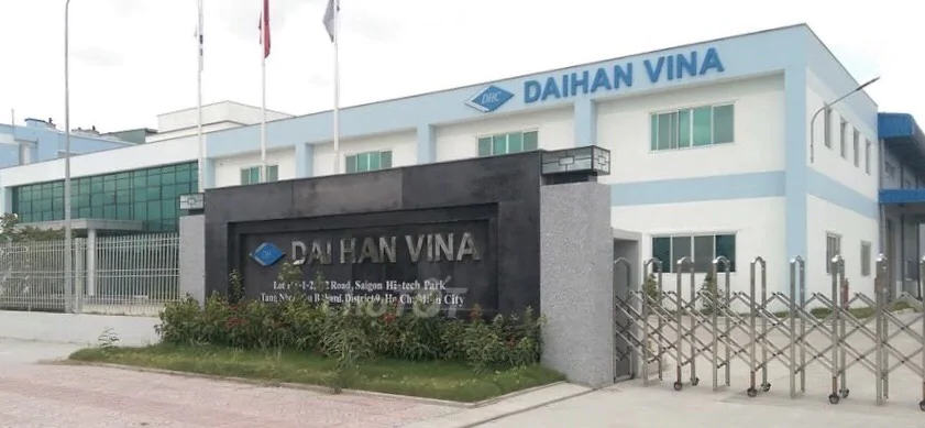 Công ty TNHH Daihan Vina - Khách hàng của Phước An