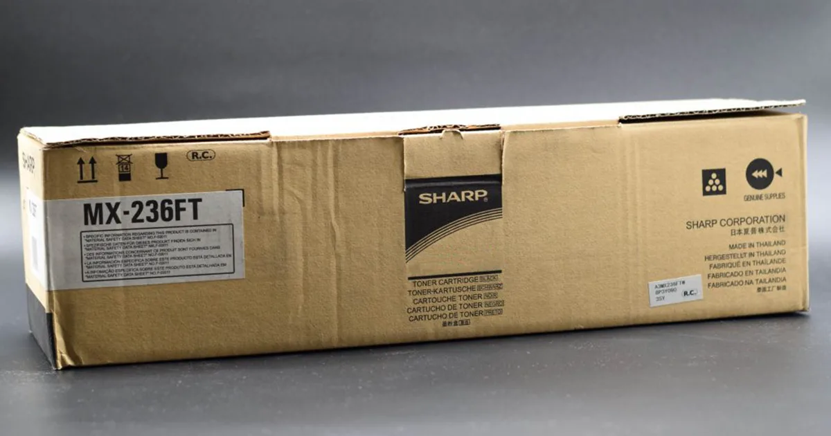 Bảng giá mực máy photocopy Sharp chính hãng mới nhất 2026
