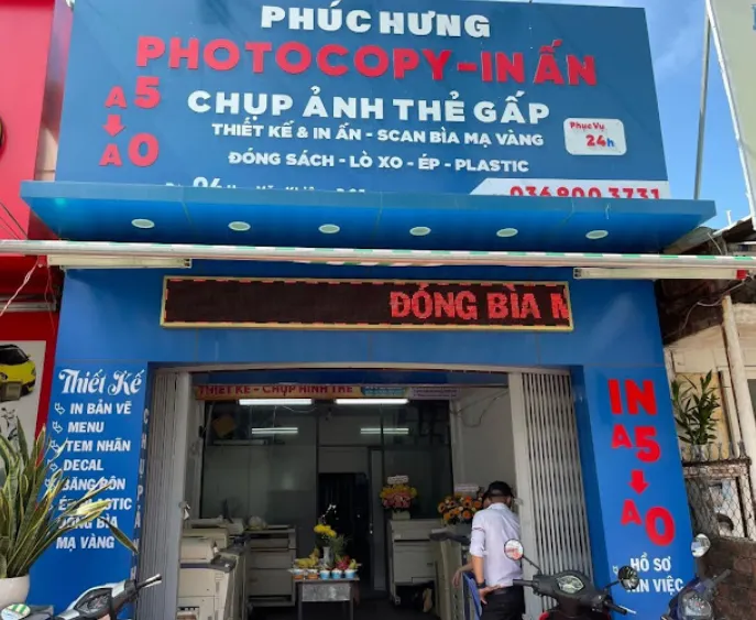 Tiệm Photocopy Phúc Hưng Bình Thạnh