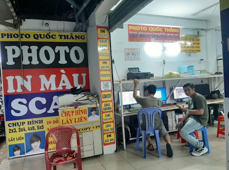 Tiệm Photocopy Quốc Thắng Bình Thạnh