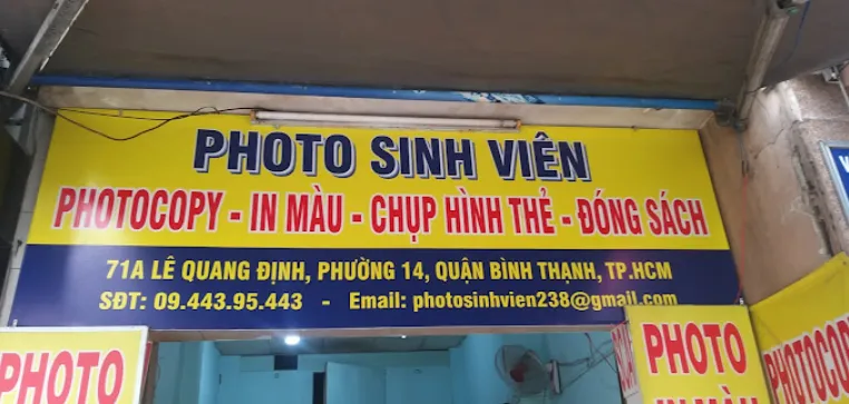Tiệm Photocopy Sinh Viên 238 Bình Thạnh