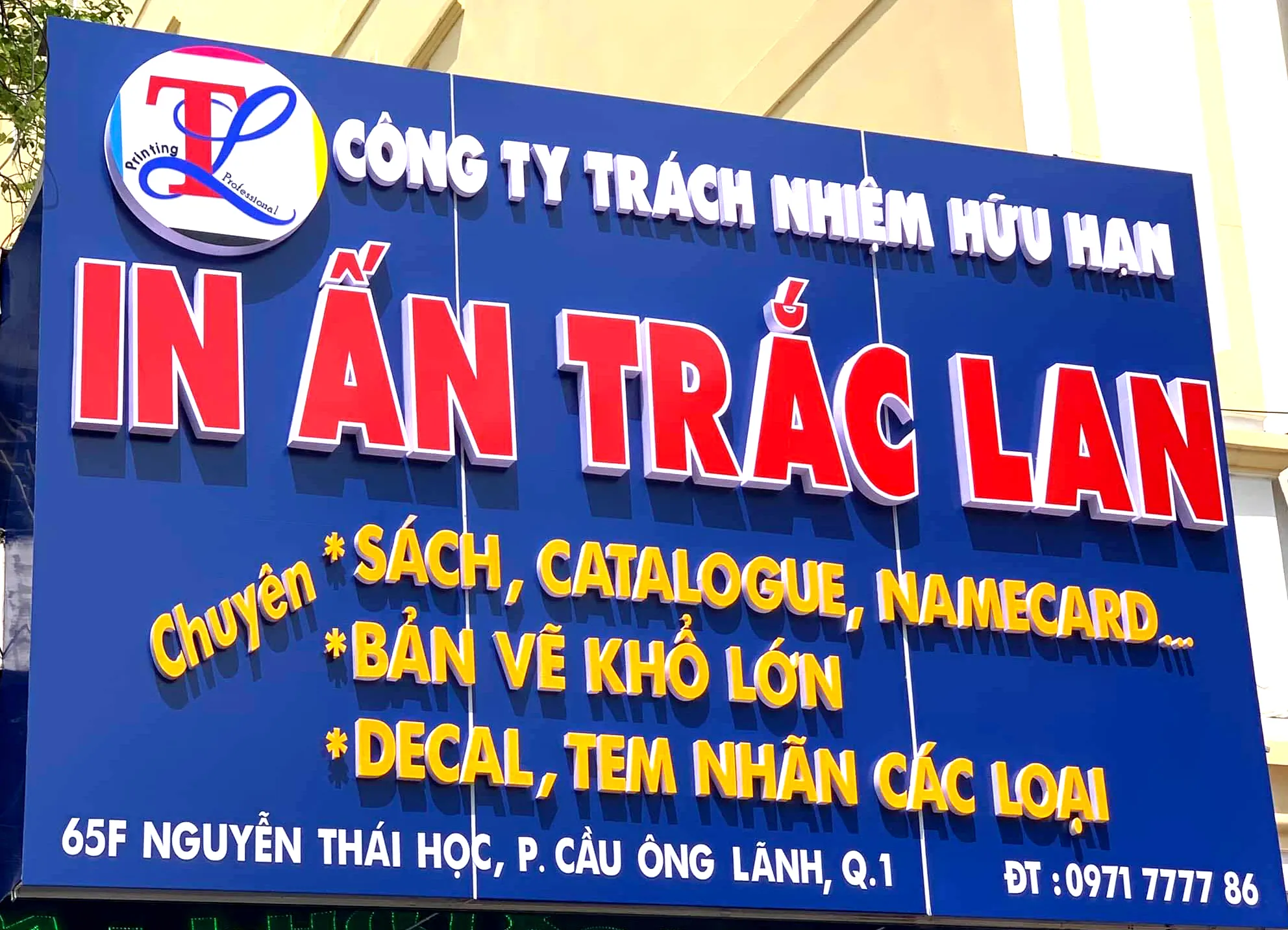 Tiệm photocopy Trắc Lan
