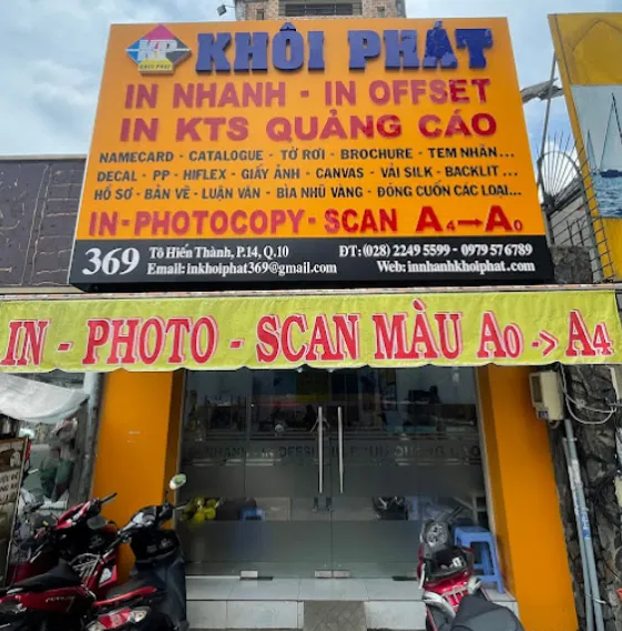 In nhanh Khôi Phát Quận 10