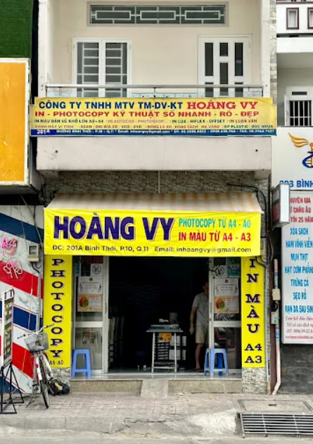 Photocopy - In Hoàng Vy Quận 11