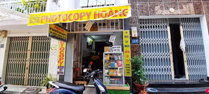 Tiệm photocopy Hoàng