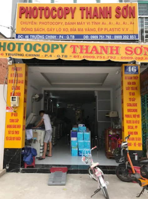Dịch Vụ Photocopy Thanh Sơn Tân Bình