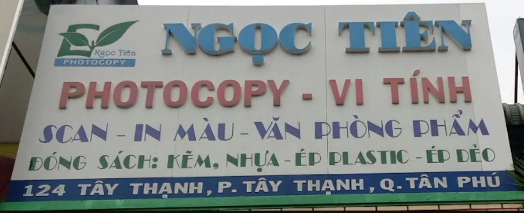 Photocopy Ngọc Tiên Tân Phú
