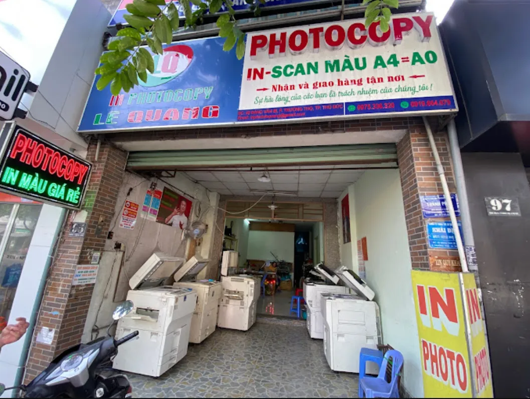 In - Photo Lê Quang Thủ Đức