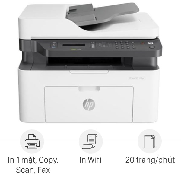 Máy Photocopy HP Laser MFP 139FNW